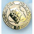Antique Bronze Military Back Emblem/Charm